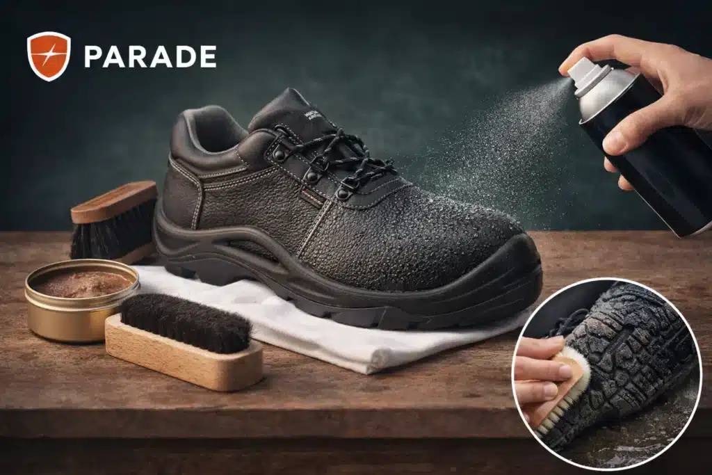 การดูแลและอายุการใช้งานรองเท้าเซฟตี้