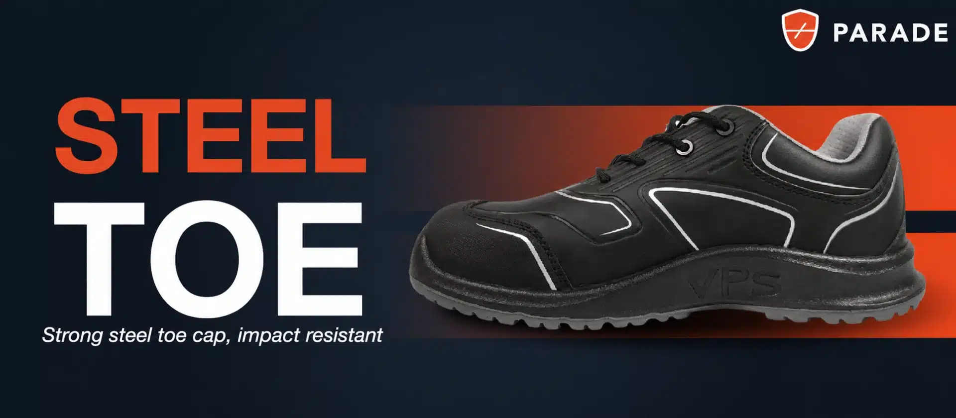 steel toe banner